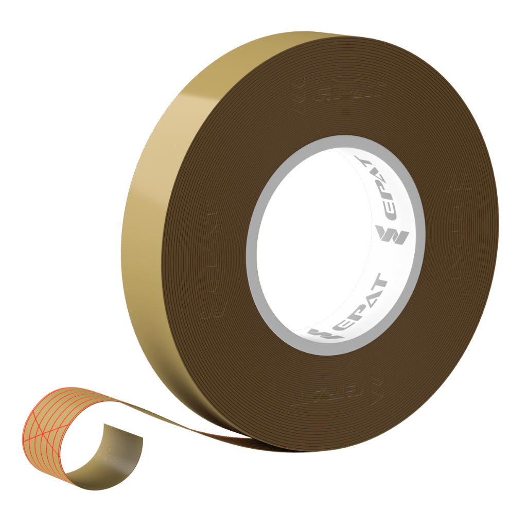 Taśma do membrany dachowej z siatką poliestrową błona klejowa