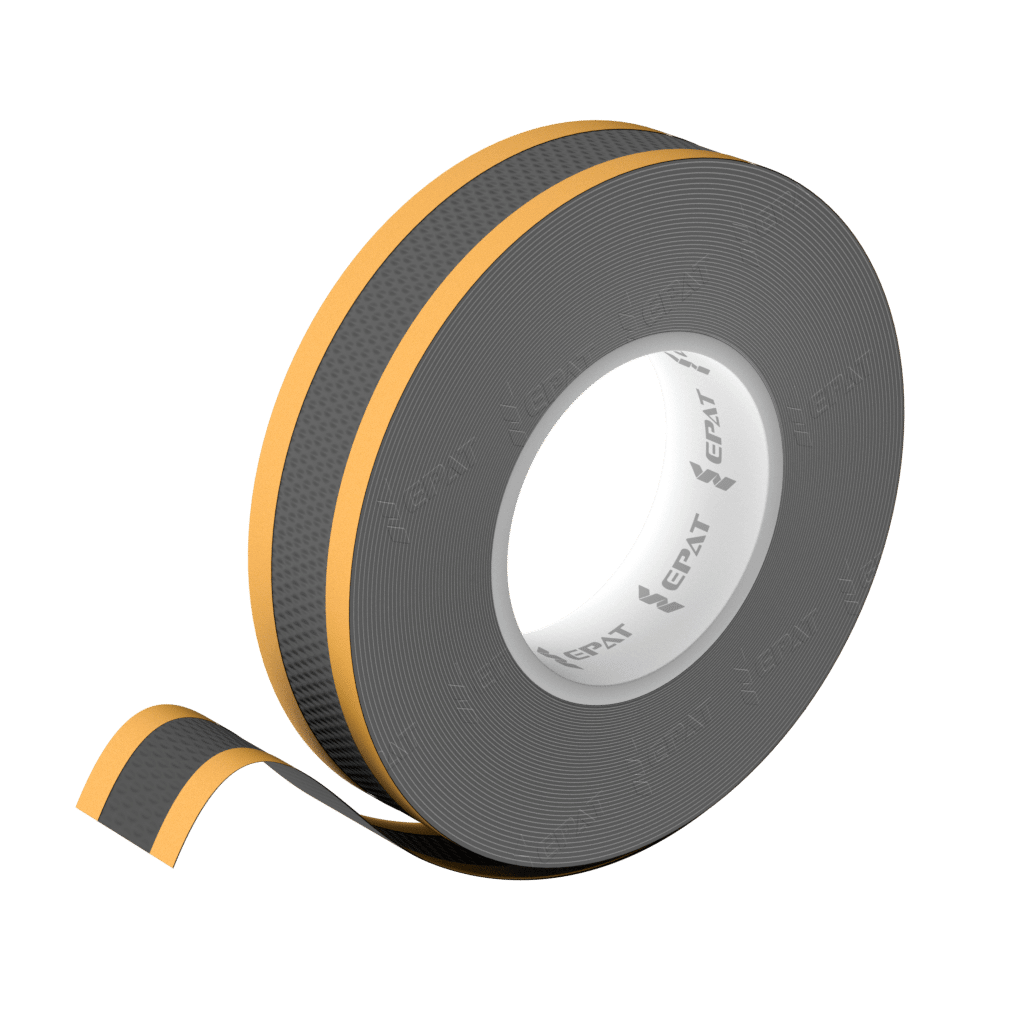 Taśma paroprzepuszczalna Epat 1tF3312 z paskami kleju po bokach włókninowa