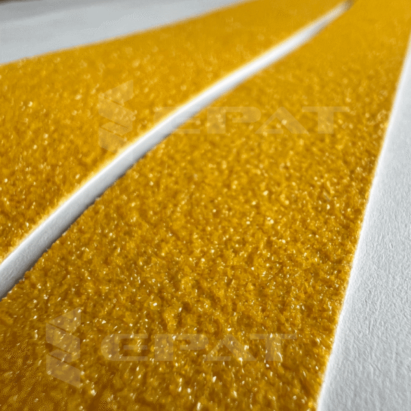 Żółto-czarna taśma antypoślizgowa Epat 1I1703 szerokości