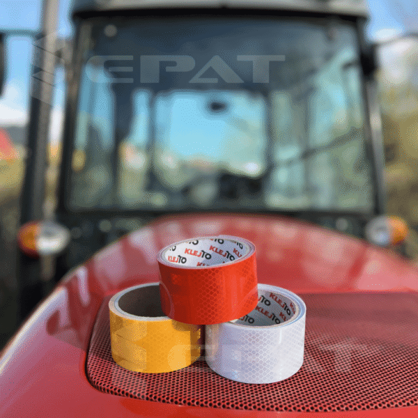 Taśmy odblaskowe. Obrysówki samoprzylepne. Producent obrysówki taśmy. T010, T020, T030.