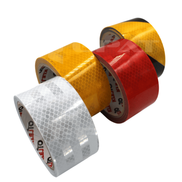 Taśmy odblaskowe. Obrysówki samoprzylepne. Producent obrysówki taśmy. T010, T020, T030, T040