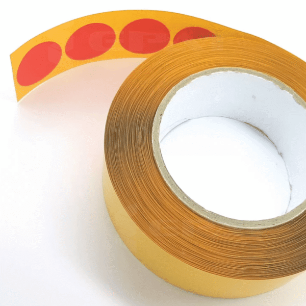 Mocna taśma naprawcza Epat 1T3172 - kółka oznaczeniowe z duct tape czerwonej