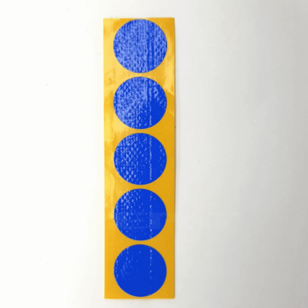 Epat 1T3173 taśma duct niebieska tkaninowa kółeczka do oznaczania partii towaru