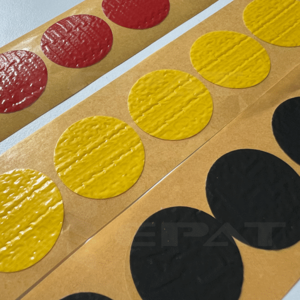 Kółeczka do znakowania partii towarów. Samoprzylepne kółeczka kolorowe.