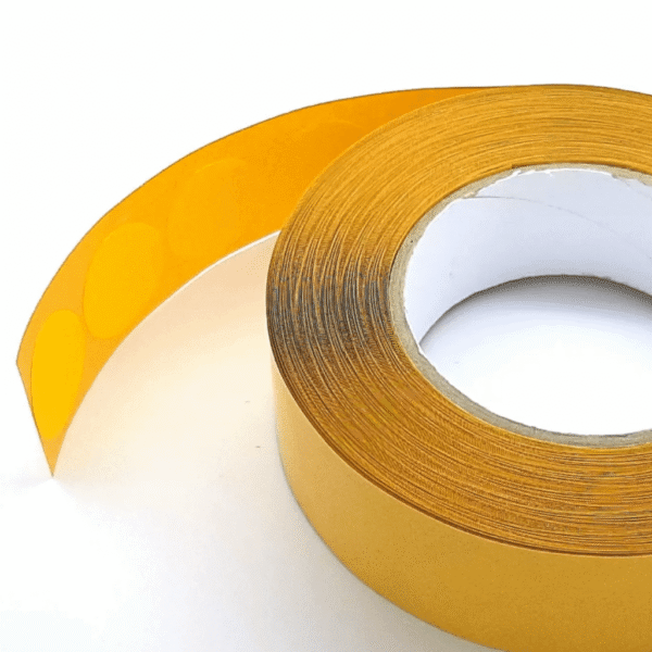 Epat 1T3177 duct tape taśma żółta tkaninowa kółeczka do znakowania