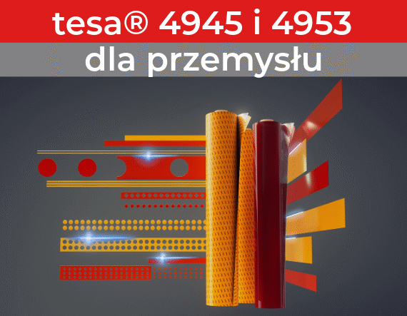 dwustronne taśmy PET dla przemysłu