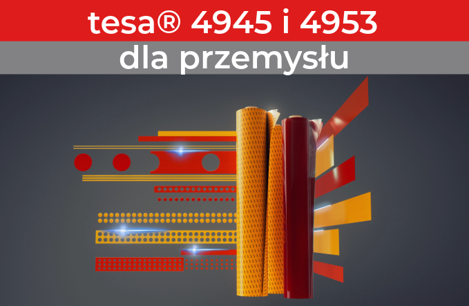 dwustronne taśmy PET dla przemysłu