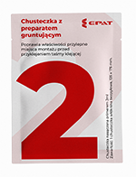 Chusteczki z primerem przed klejeniem producent